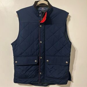 Vineyard Vines Men's Dorset Quilted Vest Sz Medium
